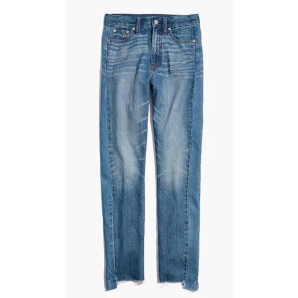 Madewell‎ The Perfect Vintage Jeans Faded Indigo Wash Cool Step Hem Size 29 - Picture 1 of 11
